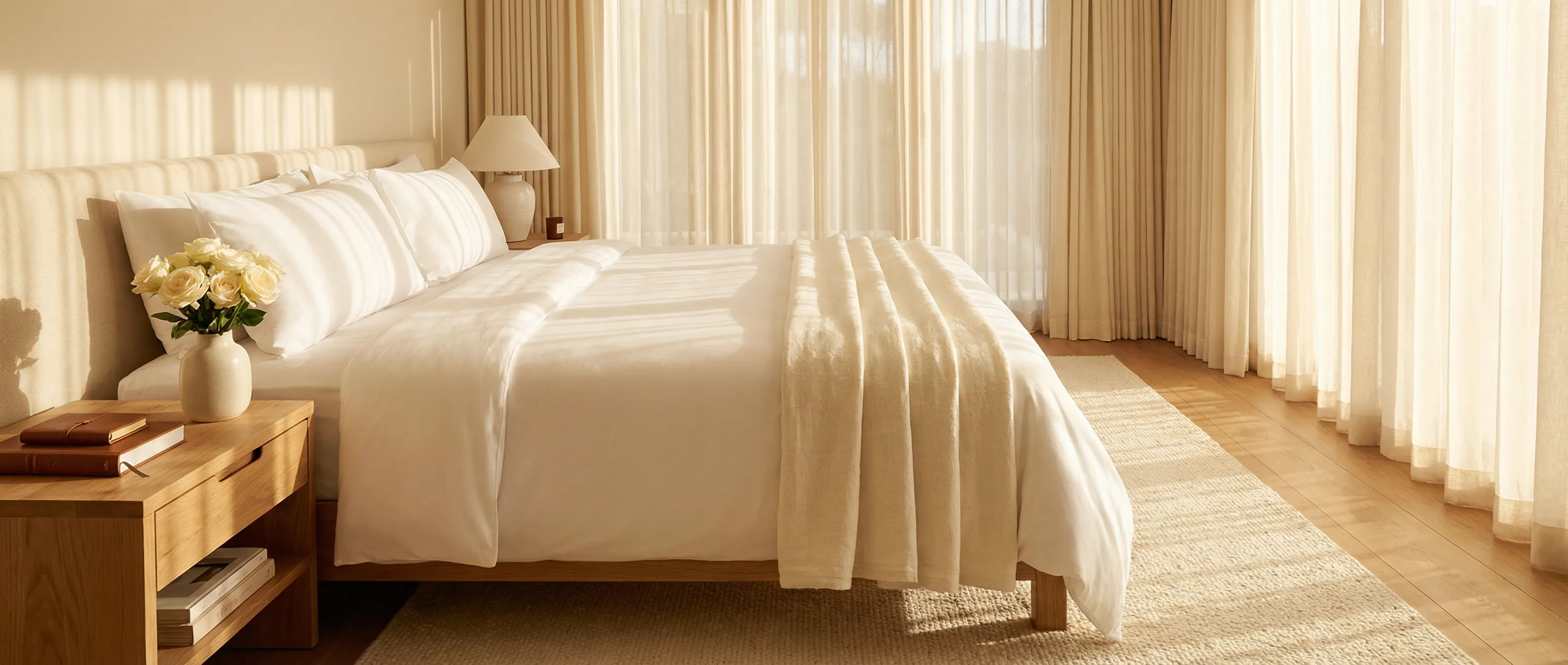 Pristine luxury bedroom